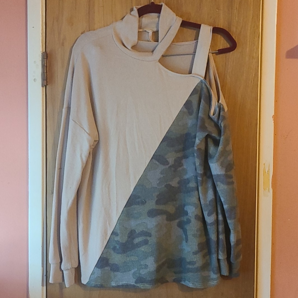 BiBi Brand Off the Shoulder Top
